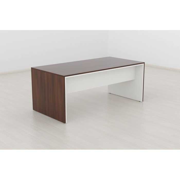 Mesa dirección recta pata STYLE, fondo 80 cm