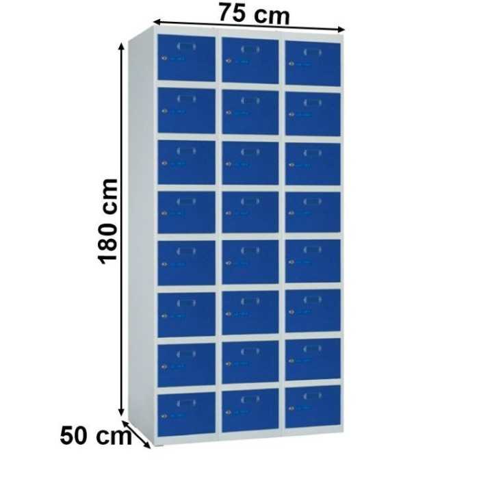 Taquilla metálica para vestuario Serie ECO Z 3 módulos