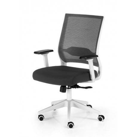 Silla de oficina SIDNEY de Euromof blanca
