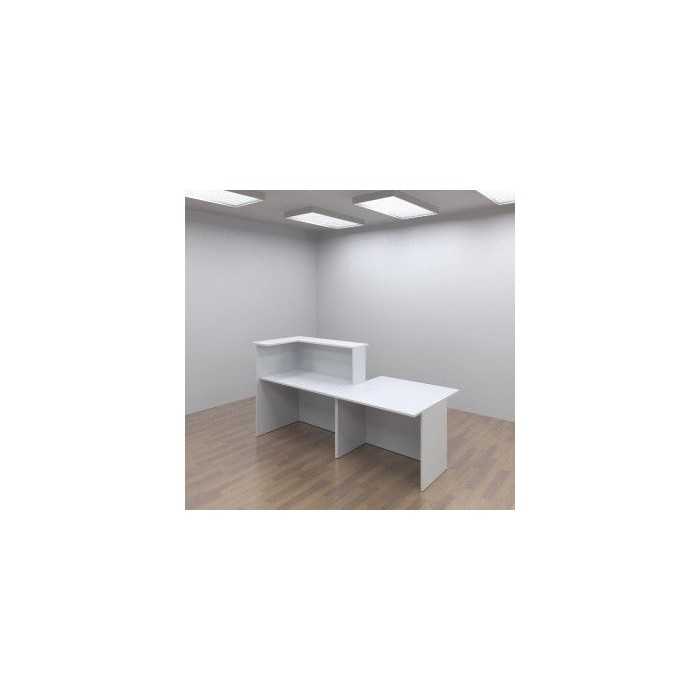 Conjunto mostrador BASIC izquierda + movilidad reducida 220 x 100 cm