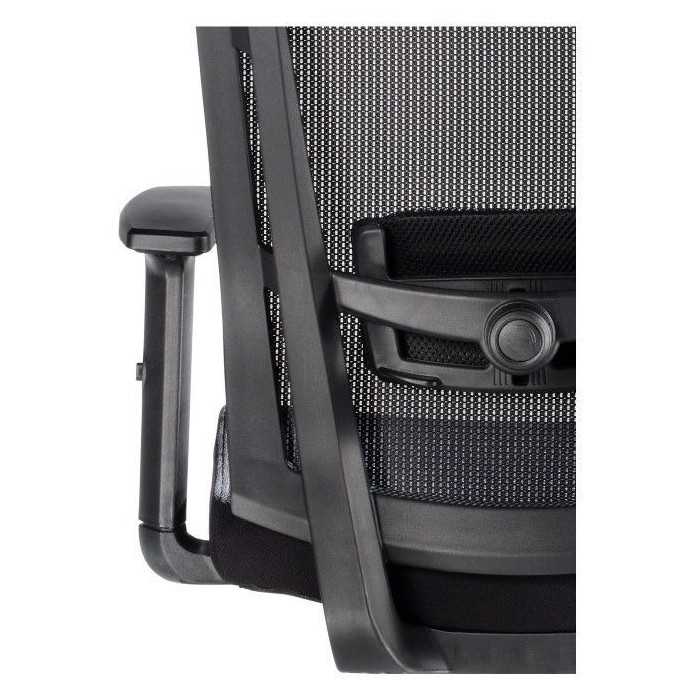 Silla de oficina ergonómica SOFIA de Euromof, cabecero y brazos regulables