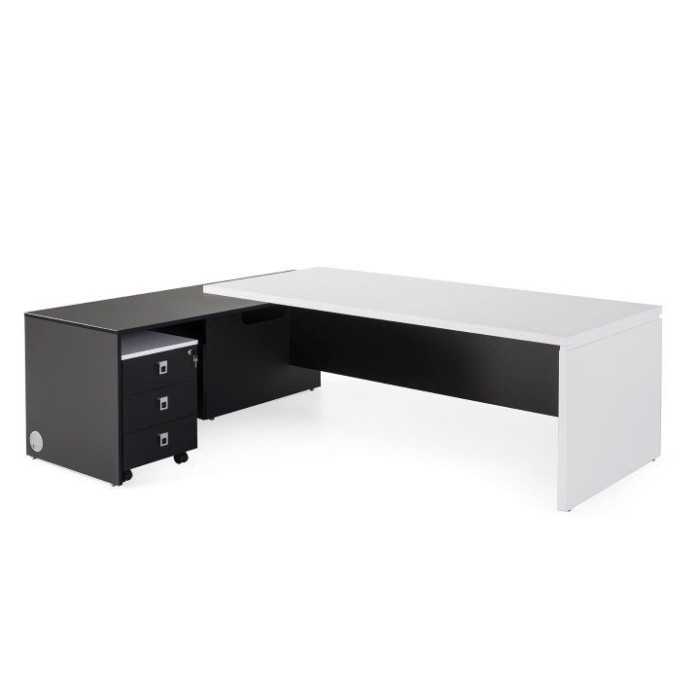 Mesa de despacho SERIE G3.3 lateral ancho con ala izquierda de Jgorbe