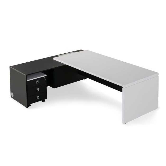 Mesa de despacho SERIE G3.3 lateral ancho con ala izquierda de Jgorbe