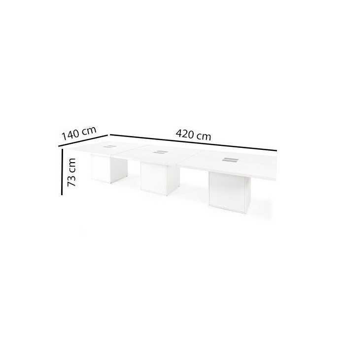 Mesa de reunión SERIE G3 420 cm