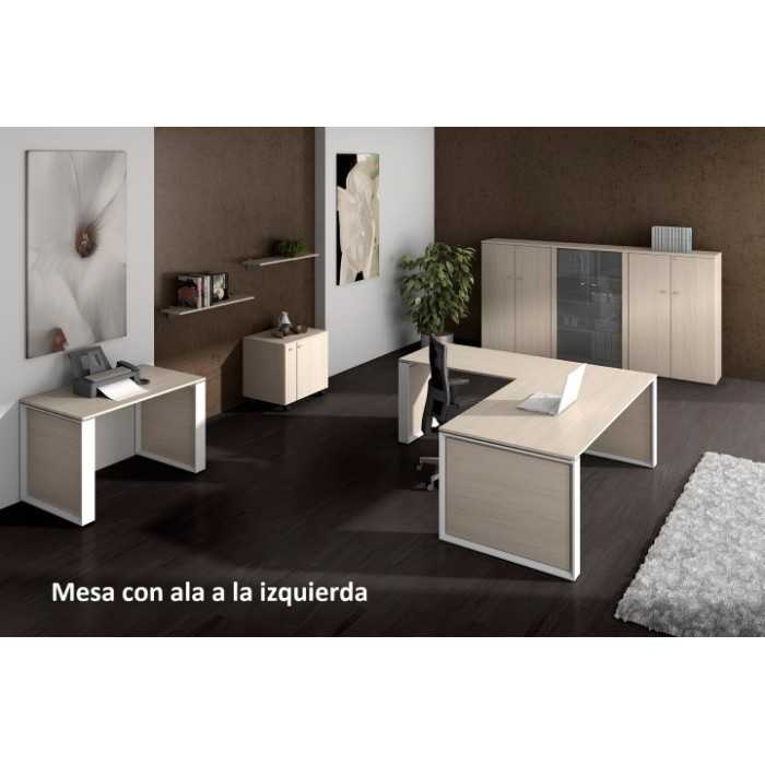 Mesa de despacho OMEGA con ala