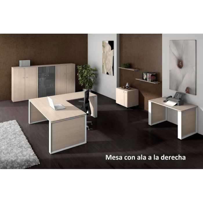 Mesa de despacho OMEGA con ala