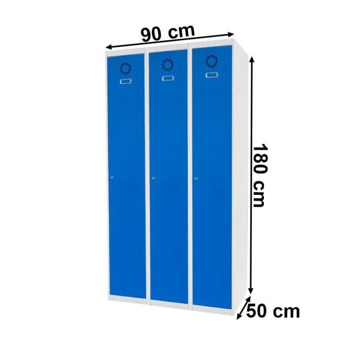 Taquilla Serie ECO V Ancho 25 cm 3 módulos
