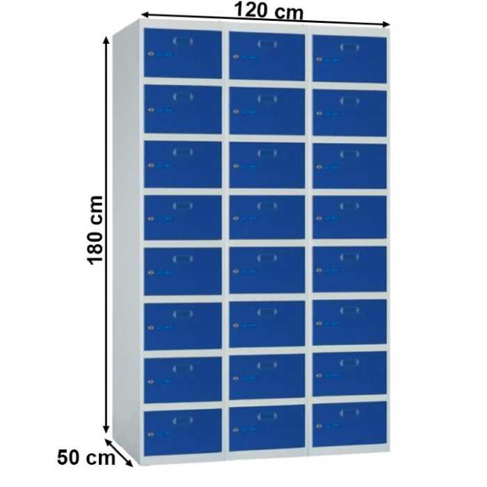 Taquilla metálica para vestuario Serie ECO Z 3 módulos