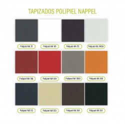 Sofá para sala de espera KARMA, tapizado polipiel, 1 plaza