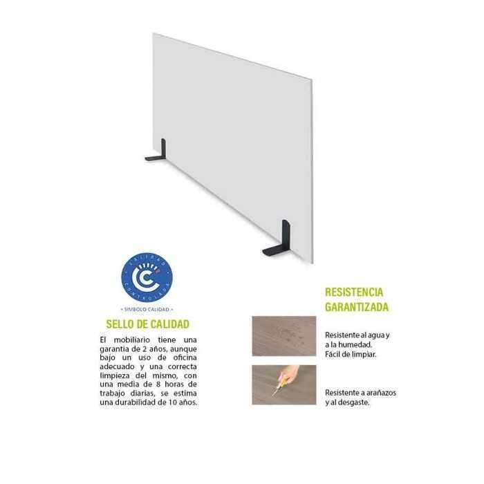 Biombo separador de oficina SERIE 100