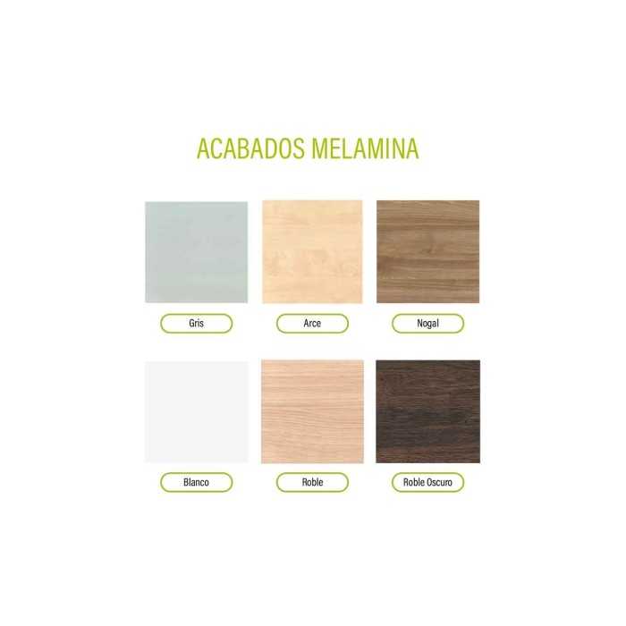 Mesa de reunión ovalada 200 cm modelo Zafiro pata panel