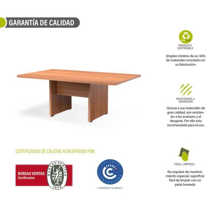 Mesa reunión KARINA, rectangular, medida 250x120 cm