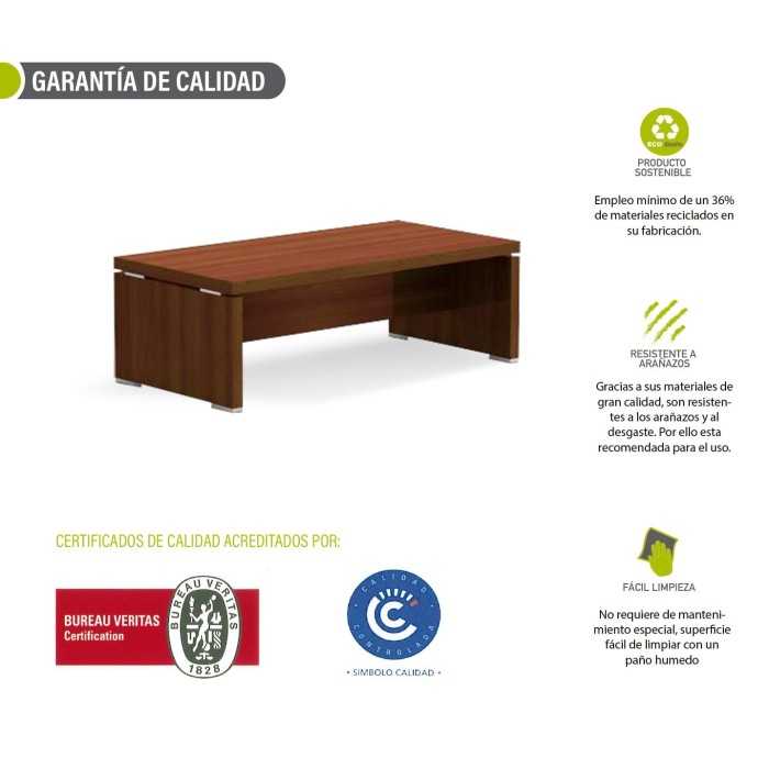 Mesa sala de espera KARINA, rectangular, medida 120x60 cm