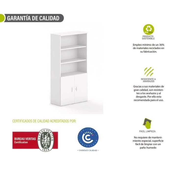 Armario alto con puertas bajas serie OH Office