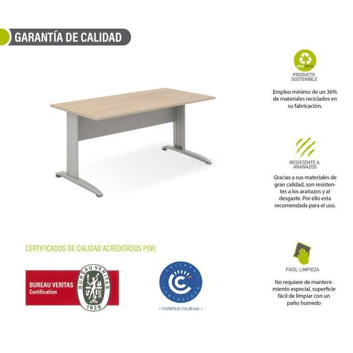 Mesa de oficina serie TONO T2