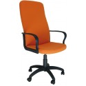 Sillón dirección ROCKY de Vincolo, respaldo alto, base poliamida