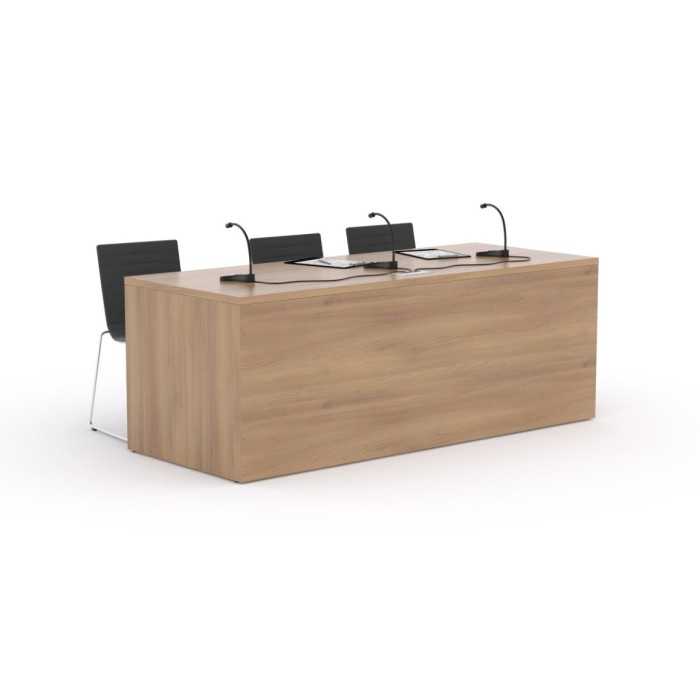 Mesa de conferencias recta, varias medidas disponibles