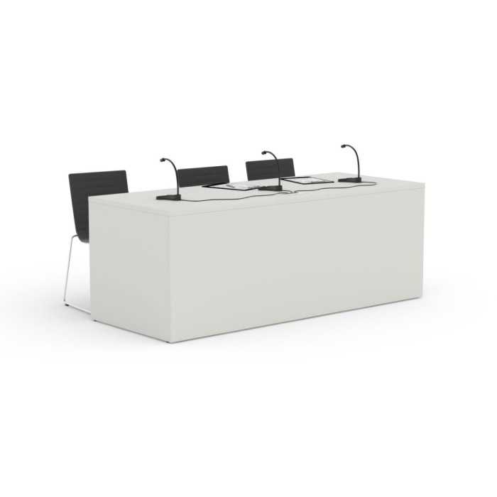 Mesa de conferencias recta, varias medidas disponibles