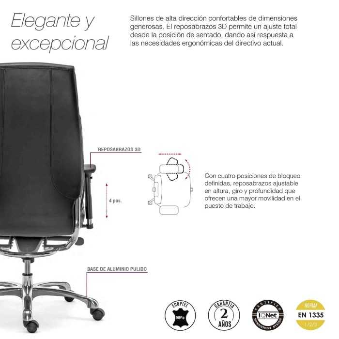 Sillón de oficina MOSCÚ de Euromof