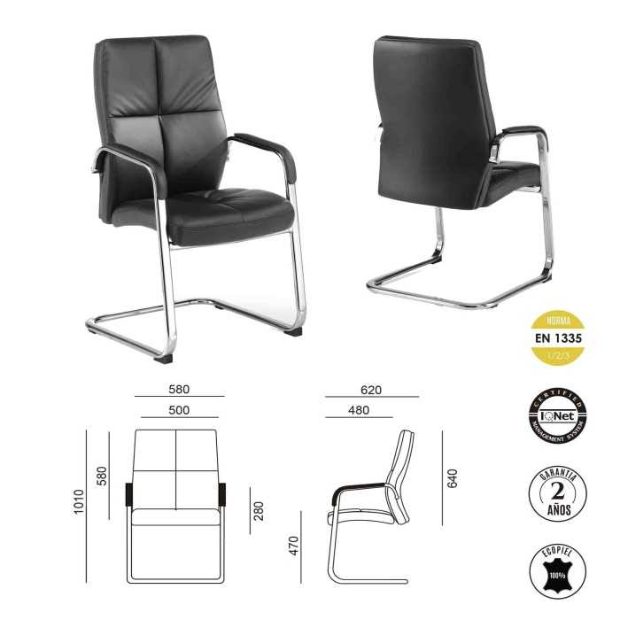 Silla confidente DUBLIN de Euromof