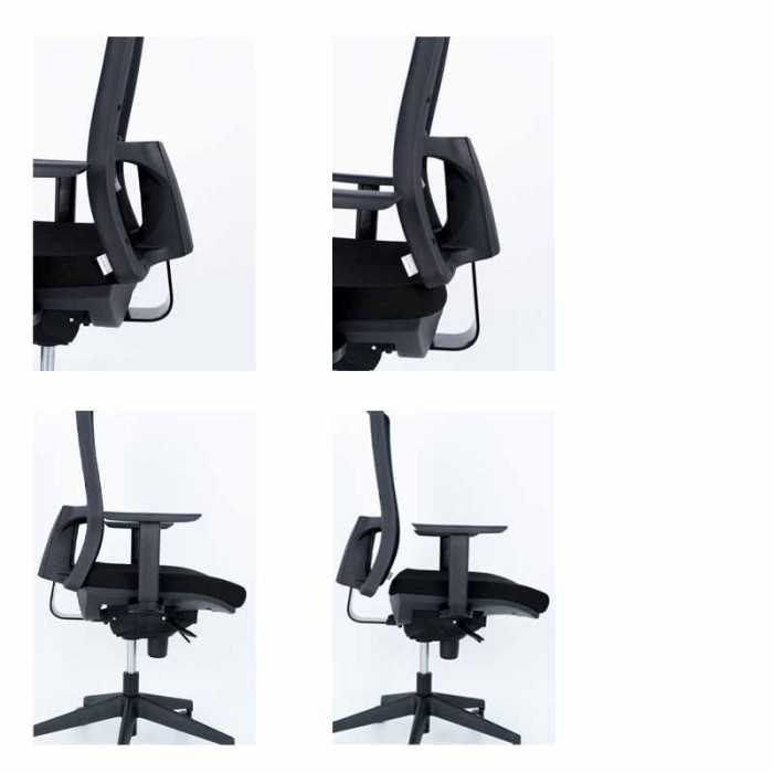 Silla de oficina SIA 5 de Hergo Silleria, varios acabados