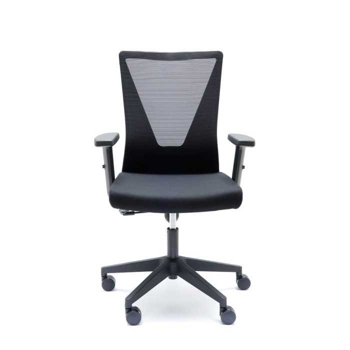 Silla de oficina TIRANA Negra de Euromof