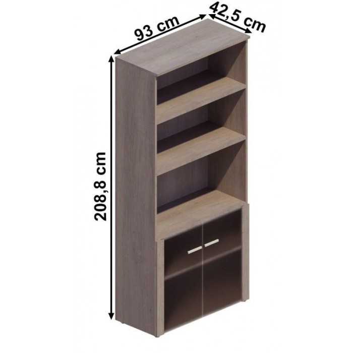 Despacho OMEGA tipo 2 mueble auxiliar