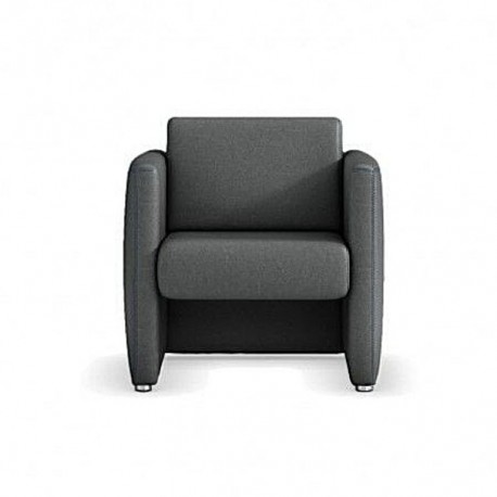 Sillón salas de espera tapizado modelo SF3 1 plaza