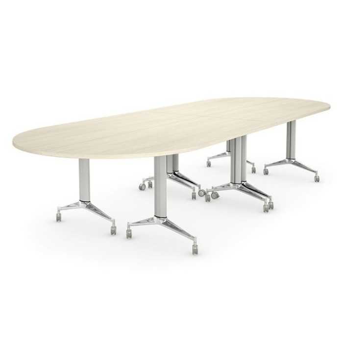 Mesa colectividad plegable NET Rectangular con angulo
