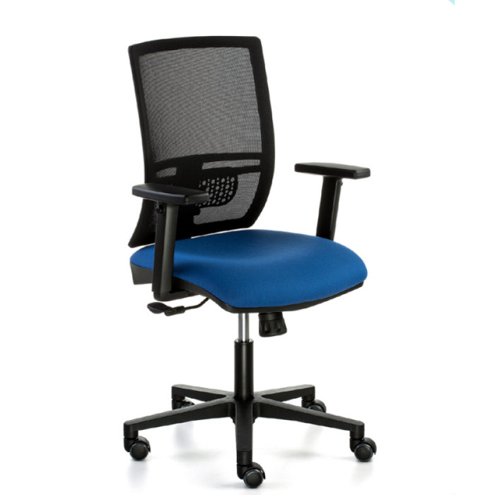 Silla ergonómica de oficina modelo Signopro con brazos 1D de Dileoffice