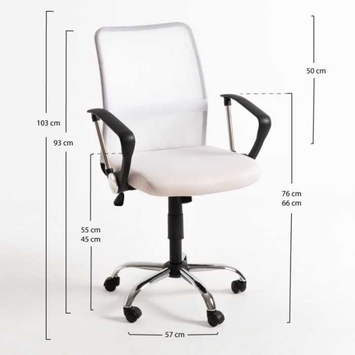 Sillón de oficina KUSS Blanca