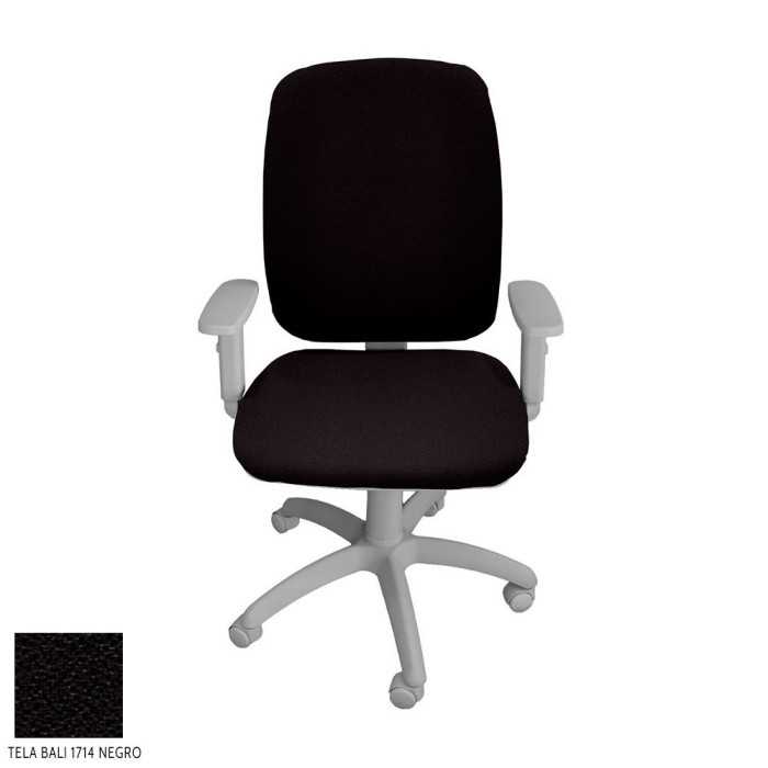Silla de escritorio ergonómica Parigi Alta carcasa gris, uso 8 horas
