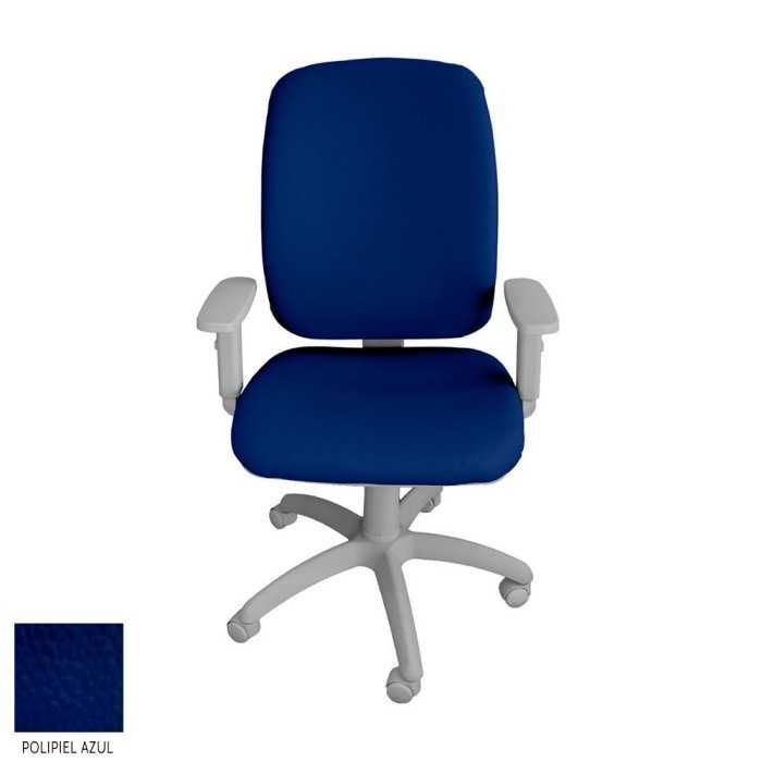 Silla de escritorio ergonómica Parigi Alta carcasa gris, uso 8 horas