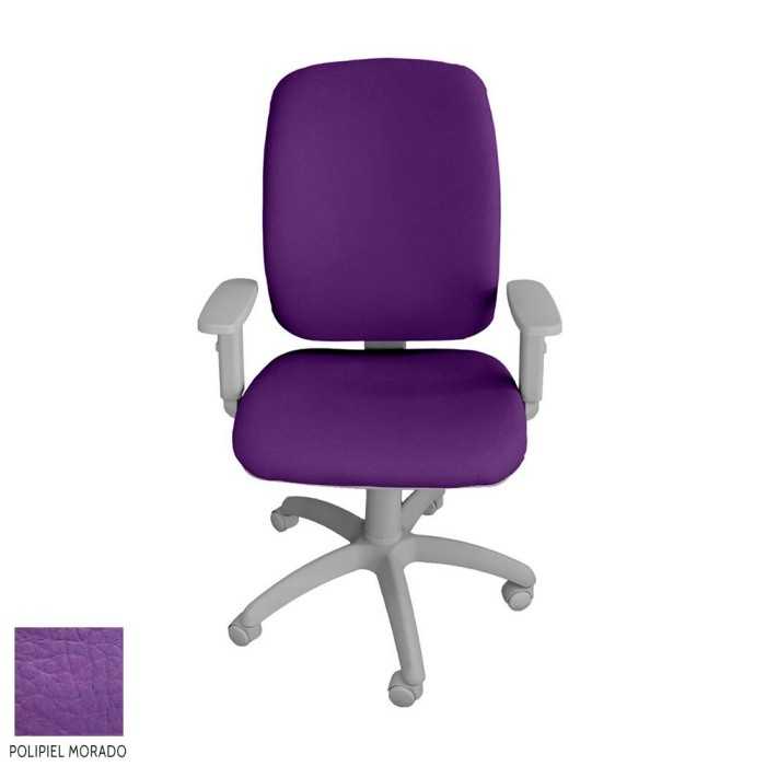 Silla de escritorio ergonómica Parigi Alta carcasa gris, uso 8 horas