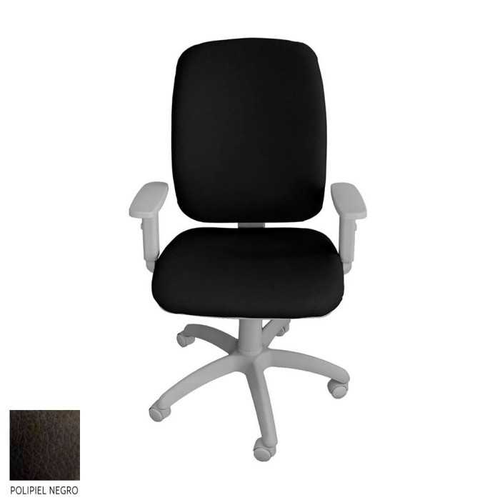 Silla de escritorio ergonómica Parigi Alta carcasa gris, uso 8 horas