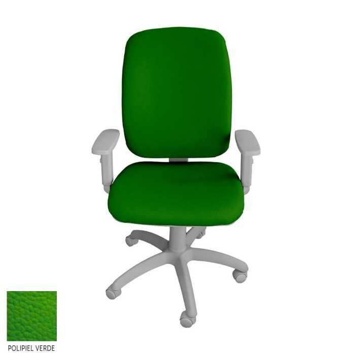 Silla de escritorio ergonómica Parigi Alta carcasa gris, uso 8 horas