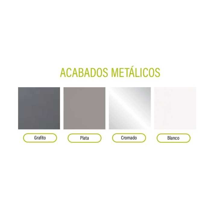Mesa colectividad rectangular estructura perimetral serie DAI fondo 80 cm