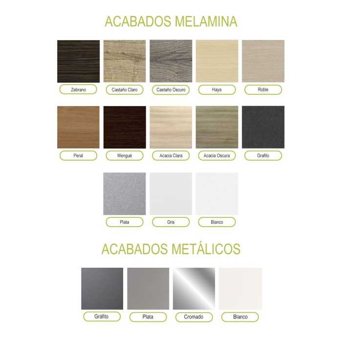Mesa formación semicircular fondo 70, 80 cm serie DAI