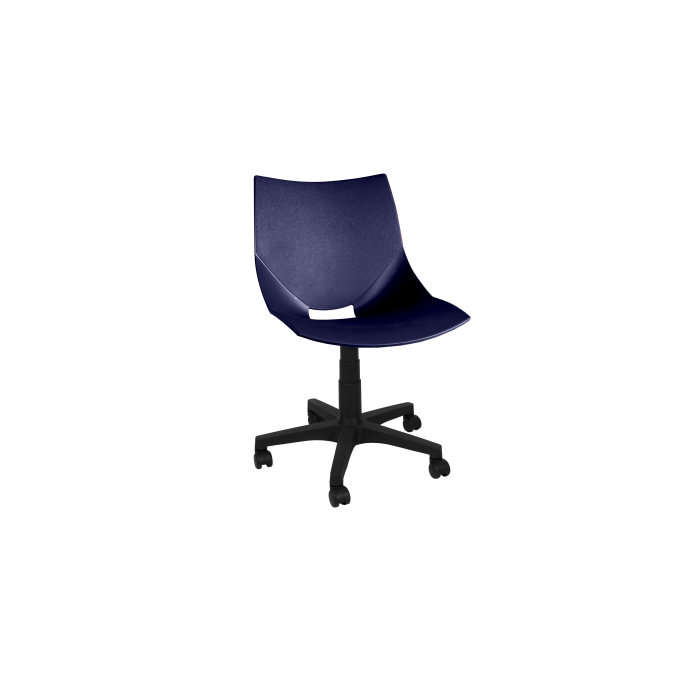 Silla de plástico giratoria poliamida Shell