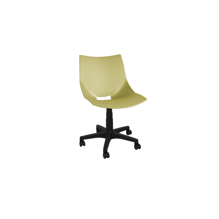 Silla de plástico giratoria poliamida Shell