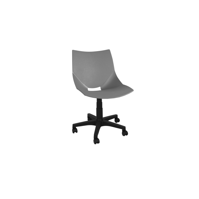 Silla de plástico giratoria poliamida Shell
