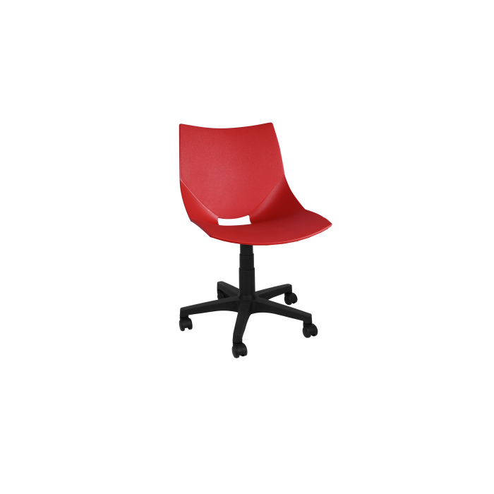 Silla de plástico giratoria poliamida Shell