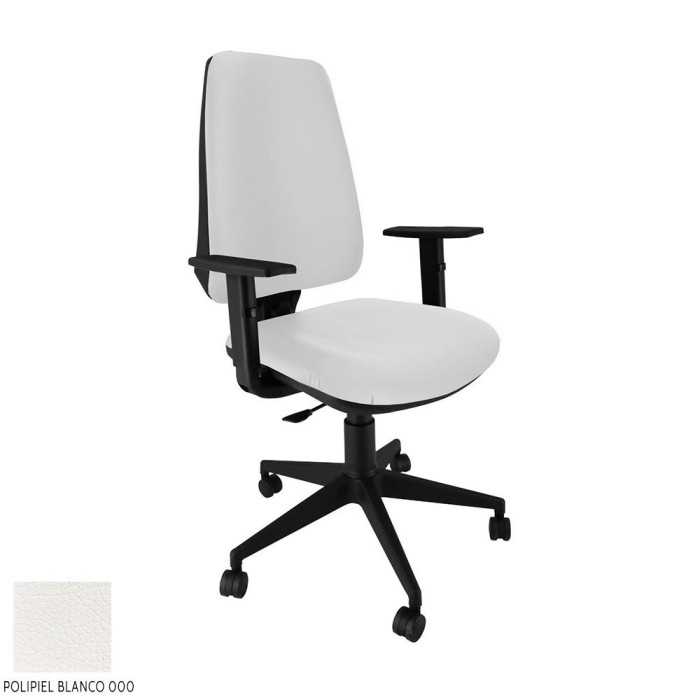 Silla ergonómica de oficina modelo EQUIS de Vincolo, con brazos, contacto permanente
