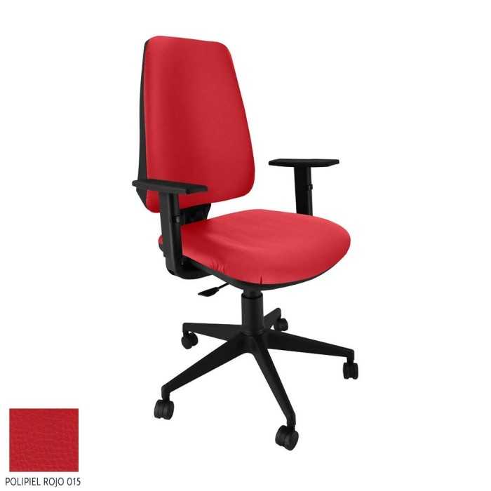 Silla ergonómica de oficina modelo EQUIS de Vincolo, con brazos, contacto permanente