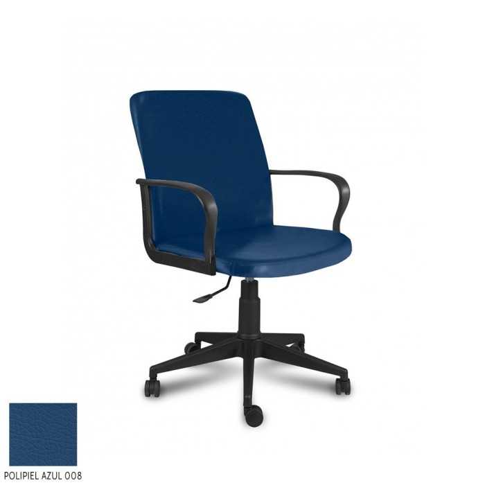 Sillón ergonómico dirección ROCKY de Vincolo, respaldo bajo, base poliamida