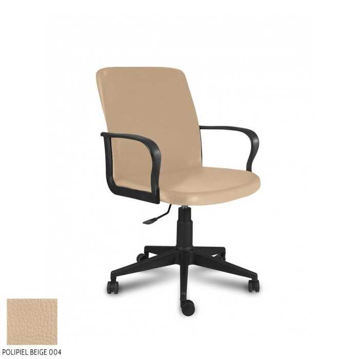 Sillón ergonómico dirección ROCKY de Vincolo, respaldo bajo, base poliamida