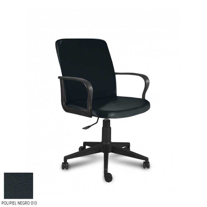 Sillón ergonómico dirección ROCKY de Vincolo, respaldo bajo, base poliamida