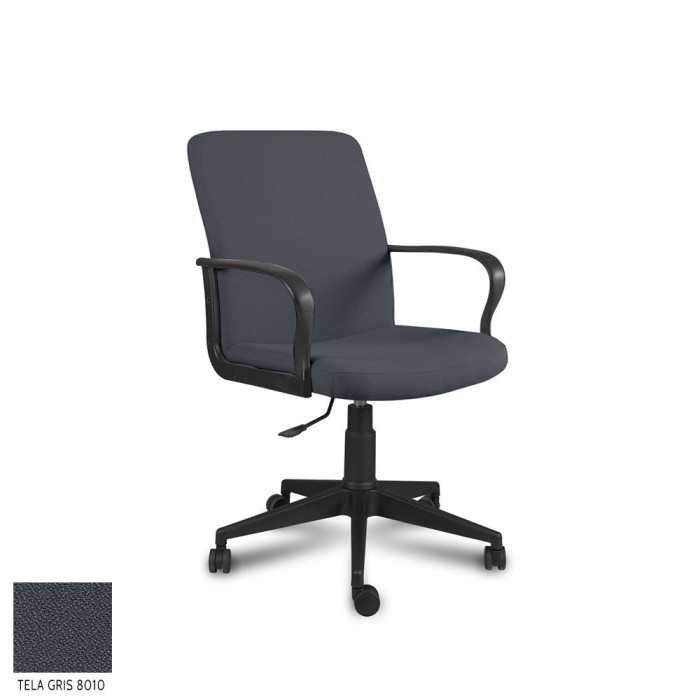 Sillón ergonómico dirección ROCKY de Vincolo, respaldo bajo, base poliamida