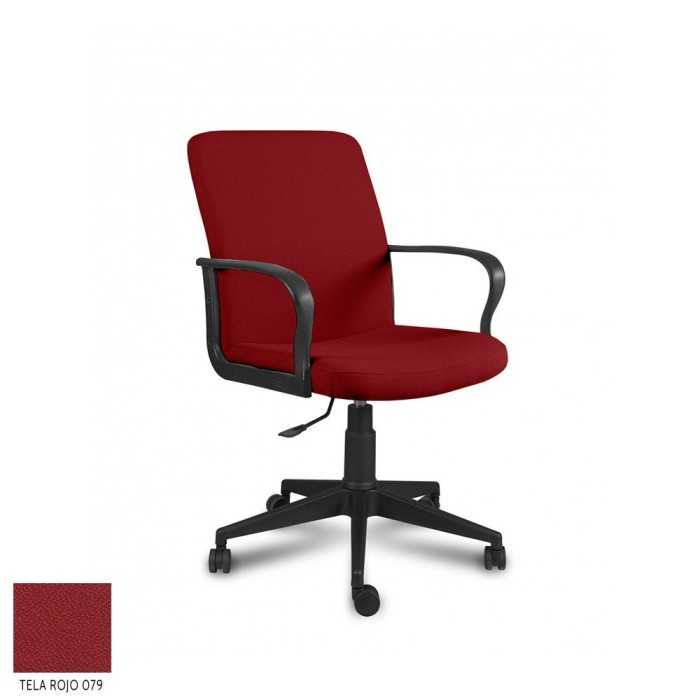 Sillón ergonómico dirección ROCKY de Vincolo, respaldo bajo, base poliamida