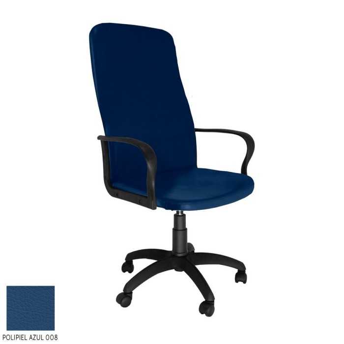 Sillón ergonómico dirección ROCKY de Vincolo, respaldo alto, base poliamida